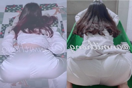 Địt cô gái mặc áo dài với bím đẹp mãnh liệt