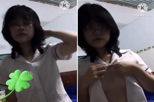 Làm clip show hàng để mời em học sinh đến chơi